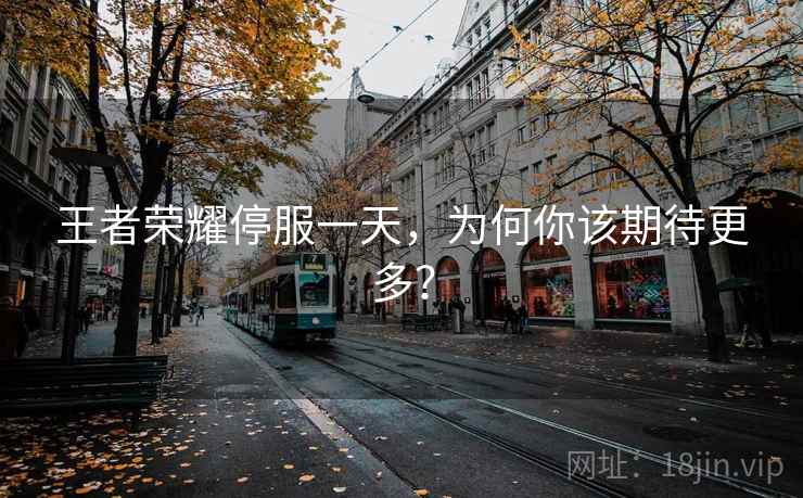 王者荣耀停服一天，为何你该期待更多？