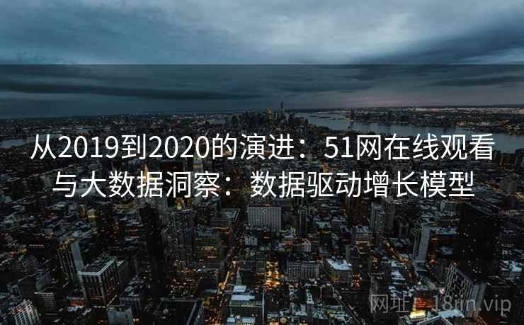 从2019到2020的演进：51网在线观看与大数据洞察：数据驱动增长模型