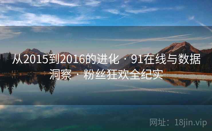 从2015到2016的进化 · 91在线与数据洞察 · 粉丝狂欢全纪实