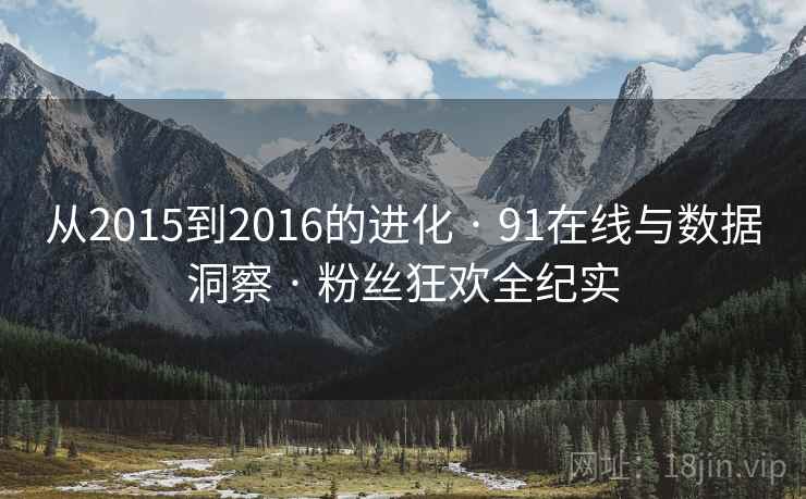从2015到2016的进化 · 91在线与数据洞察 · 粉丝狂欢全纪实