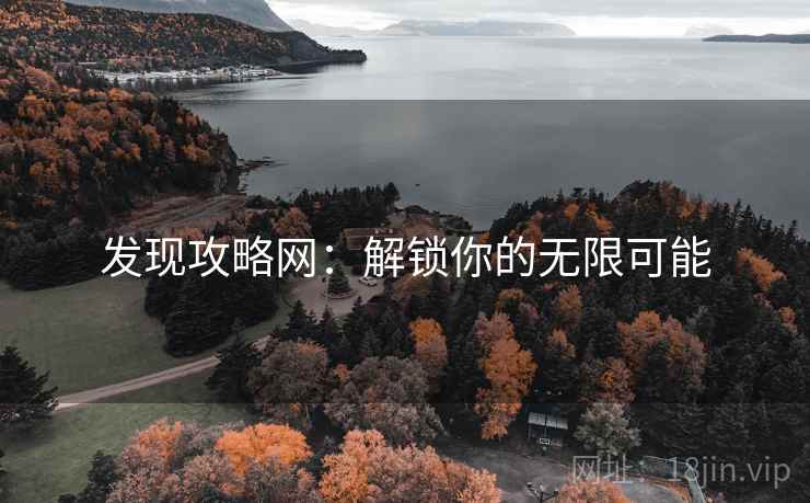 发现攻略网：解锁你的无限可能